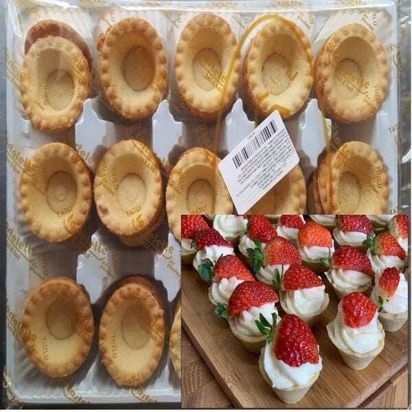 TP-201 TARTALET TATLI PAPATYA 60  ADET