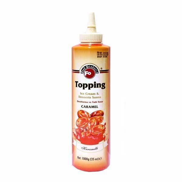 FO KARAMELLİ DONDURMA SOSU TOPPİNG 1 KG