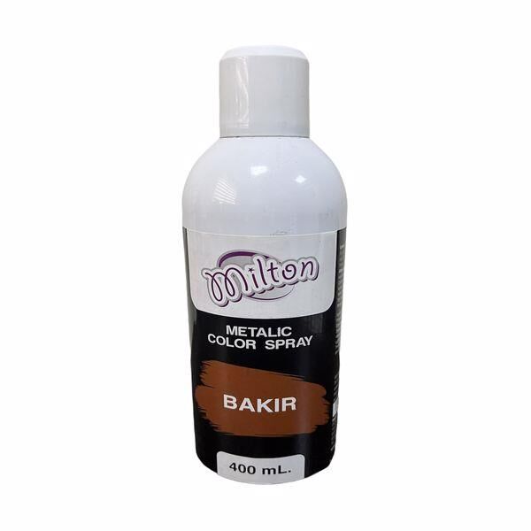 MİLTON METALİK SPREY BOYA 400 ML BAKIR