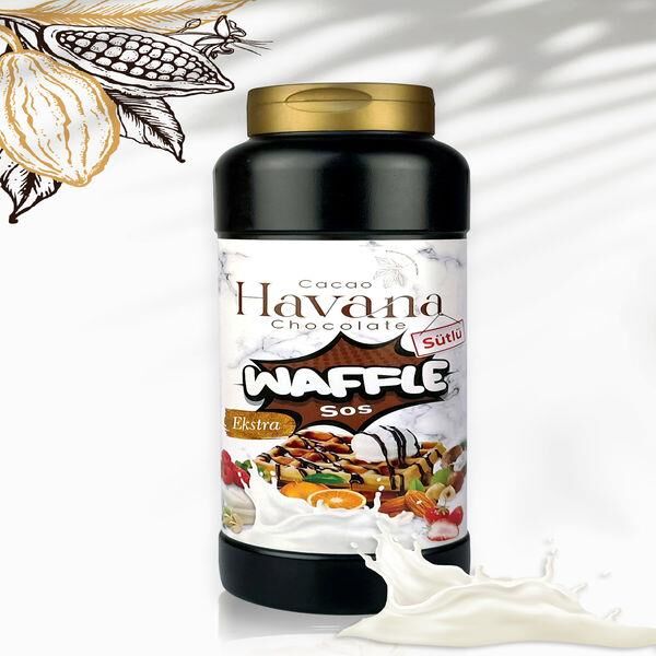CACAO HAVANA EXRTA SÜTLÜ WAFFLEE SOSU 1000 GR ŞİŞE