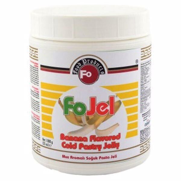 FO MUZ AROMALI SOĞUK PASTA JELİ 1 KG