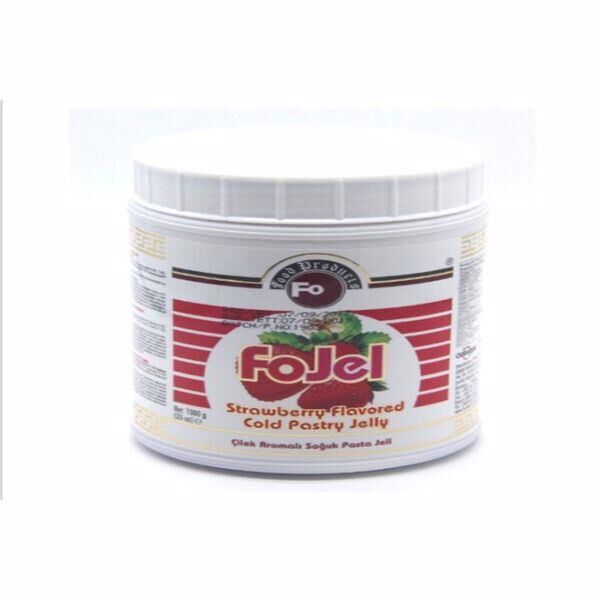 FO ÇİLEK AROMALI SOĞUK PASTA JELİ 1 KG