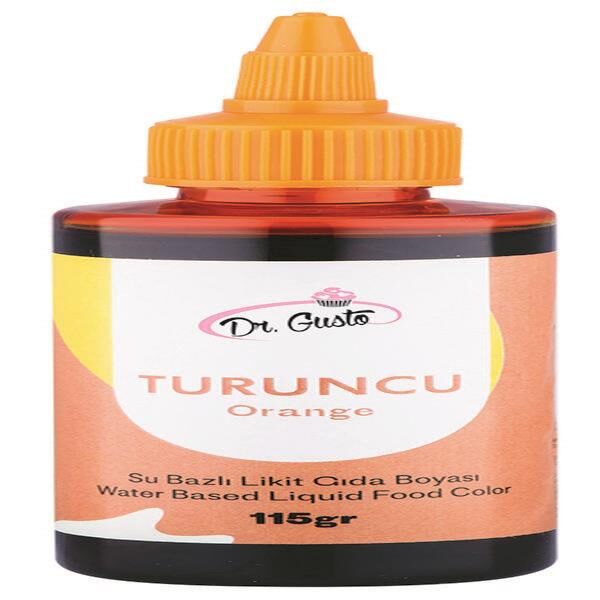 DR GUSTO 115 GR SU BAZLI LİKİT BOYA TURUNCU