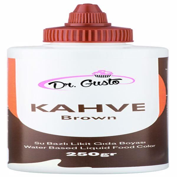 DR GUSTO 250 ML LİKİT BOYA KAHVE