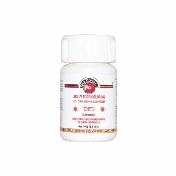 FO KIRMIZI JEL GIDA RENKLENDİRİCİSİ 100 GR