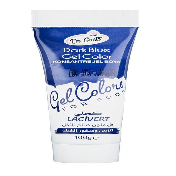 DR GUSTO 100 GR JEL BOYA TÜP KONSANTRE LACİVERT