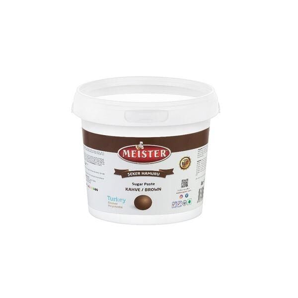 MEİSTER ŞEKER HAMURU KAP.DEKOR 1 KG KAHVE