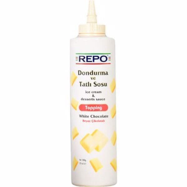 REPO BEYAZ ÇİKOLATALI DONDURMA SOSU 1000 GR